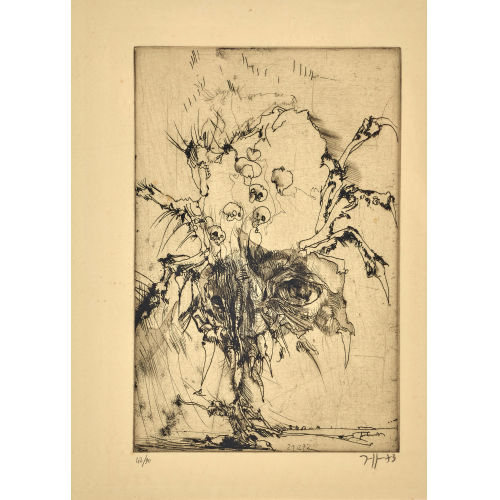HORST JANSSEN : 'Hanno's Tod' (DOBIASCHOFSKY AUKTIONEN AG)