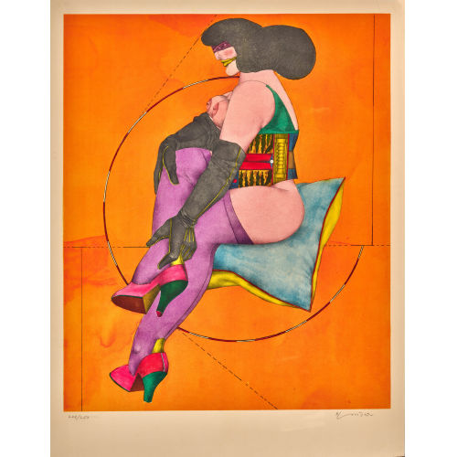 RICHARD LINDNER : 'Circle and Pillow' (DOBIASCHOFSKY AUKTIONEN AG)