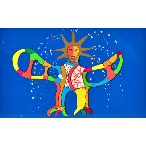 NIKI DE SAINT PHALLE : 'Oiseau de feu' (DOBIASCHOFSKY AUKTIONEN AG)