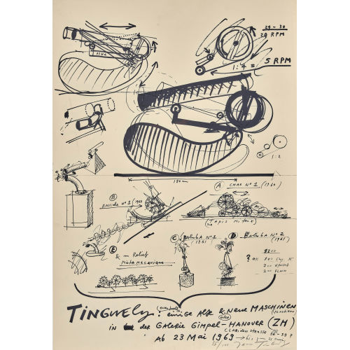 JEAN TINGUELY : Konvolut (DOBIASCHOFSKY AUKTIONEN AG)