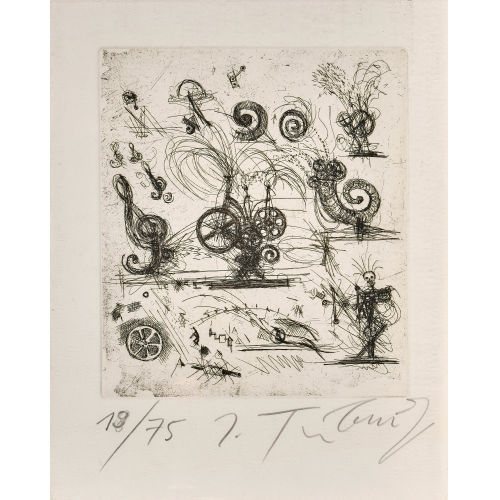 JEAN TINGUELY : 'Fontaine Strawinsky' (DOBIASCHOFSKY AUKTIONEN AG)