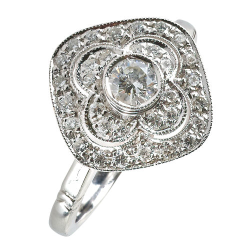 BRILLANT-RING : (DOBIASCHOFSKY AUKTIONEN AG)