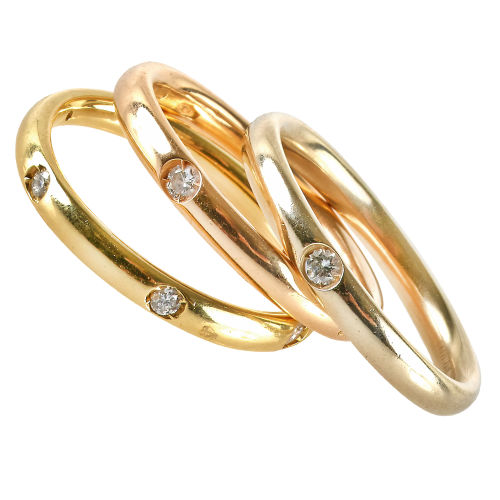 BRILLANT-RINGE : Pomellato, 'Lucciole', Mailand (DOBIASCHOFSKY AUKTIONEN AG)