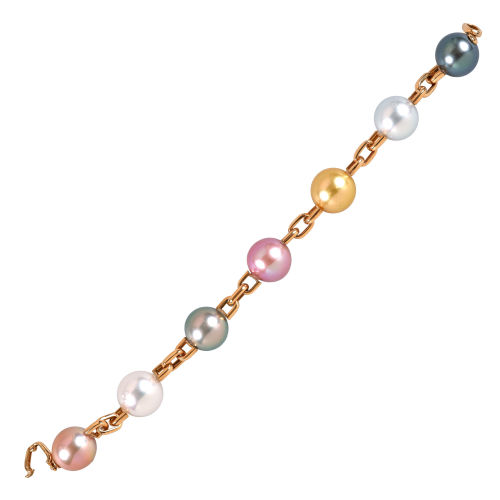 PERLEN-BRACELET : (DOBIASCHOFSKY AUKTIONEN AG)