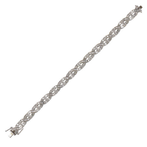DIAMANT-BRACELET : (DOBIASCHOFSKY AUKTIONEN AG)
