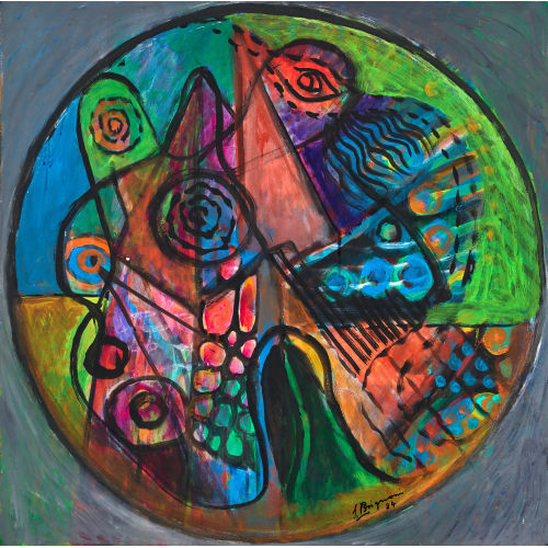 SERGE BRIGNONI : 'Composition en ronde' (DOBIASCHOFSKY AUKTIONEN AG)