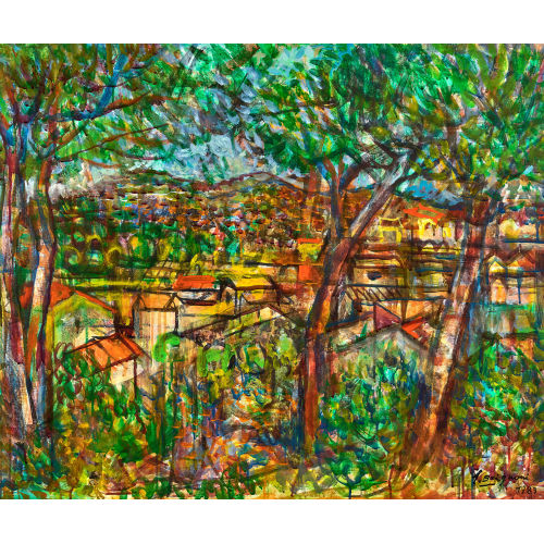SERGE BRIGNONI : 'Spanische Landschaft' (DOBIASCHOFSKY AUKTIONEN AG)
