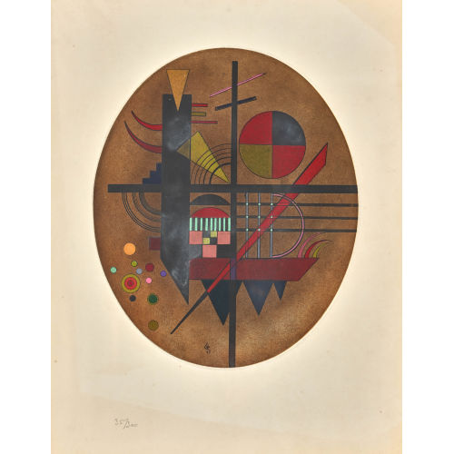 WASSILY KANDINSKY : 'Message intime' (DOBIASCHOFSKY AUKTIONEN AG)