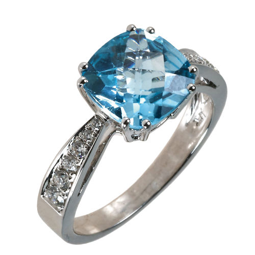 TOPAS-DIAMANT-RING : (DOBIASCHOFSKY AUKTIONEN AG)
