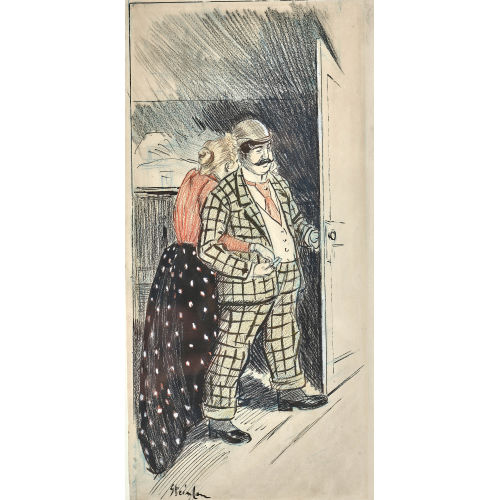 TH�OPHILE-ALEXANDRE STEINLEN : 'Mon petit homme' (DOBIASCHOFSKY AUKTIONEN AG)