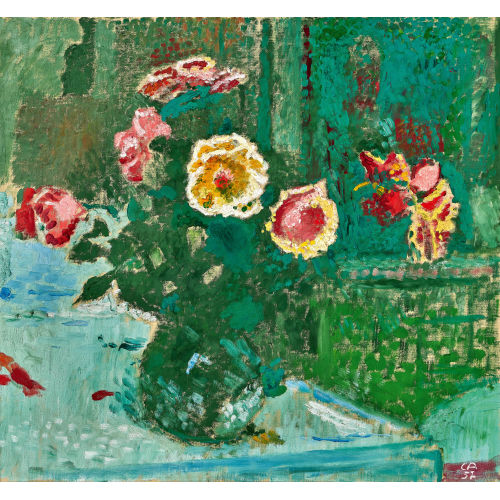 CUNO AMIET : 'Rosen in Vase' (DOBIASCHOFSKY AUKTIONEN AG)