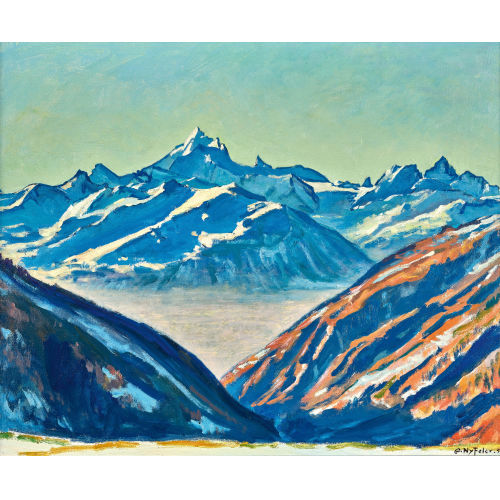 ALBERT NYFELER : 'Weisshorn' (DOBIASCHOFSKY AUKTIONEN AG)