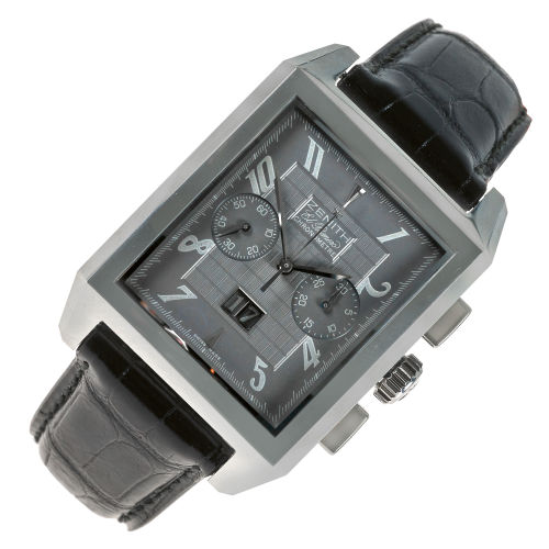 ZENITH : Herrenarmbanduhr 'Port Royal V, El Primero' (DOBIASCHOFSKY AUKTIONEN AG)