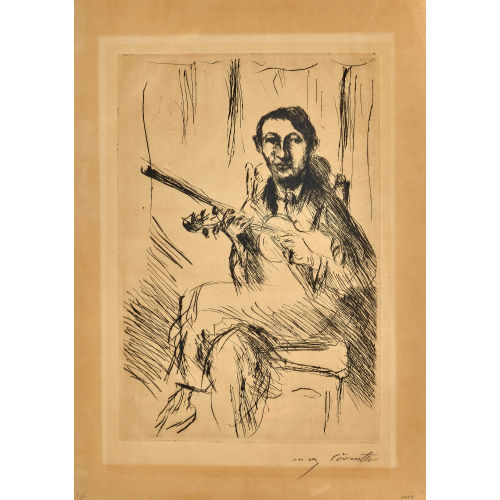 LOVIS CORINTH : 'Bildnis Andreas Weissgaerber' (DOBIASCHOFSKY AUKTIONEN AG)
