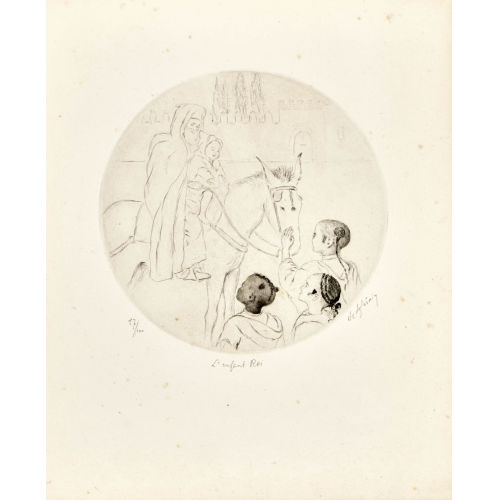 FRAN�OIS DE H�RAIN : 'Les enfants de F�s' (DOBIASCHOFSKY AUKTIONEN AG)