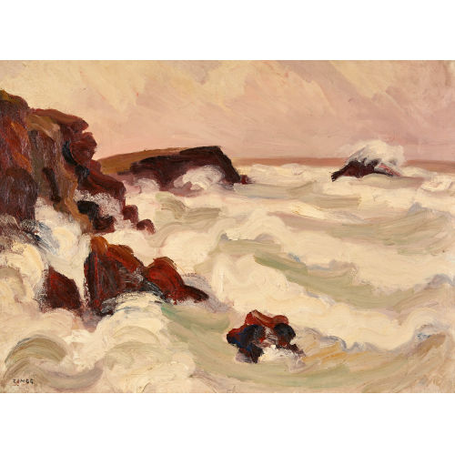 JULES �MILE ZINGG : Bord de mer (DOBIASCHOFSKY AUKTIONEN AG)