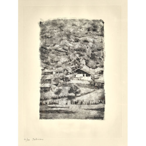 G�RARD DE PAL�ZIEUX : 'La grange' (DOBIASCHOFSKY AUKTIONEN AG)