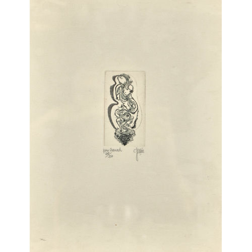 ALBERT-EDGAR YERSIN : 'Pour Cranach' (DOBIASCHOFSKY AUKTIONEN AG)