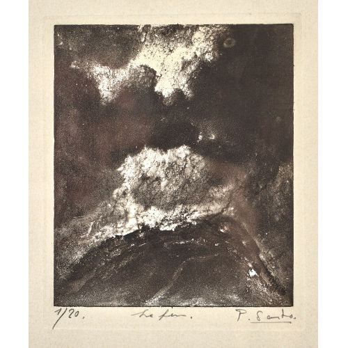 PIETRO (EIGTL. SCHNEIDER SARTO : 'Le feu' (DOBIASCHOFSKY AUKTIONEN AG)