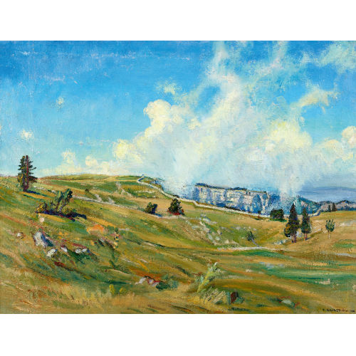 CHARLES L'EPLATTENIER : 'Creux du Van' (DOBIASCHOFSKY AUKTIONEN AG)