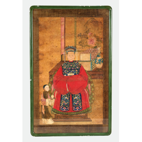 KAKEMONO : China, 19. Jh (DOBIASCHOFSKY AUKTIONEN AG)
