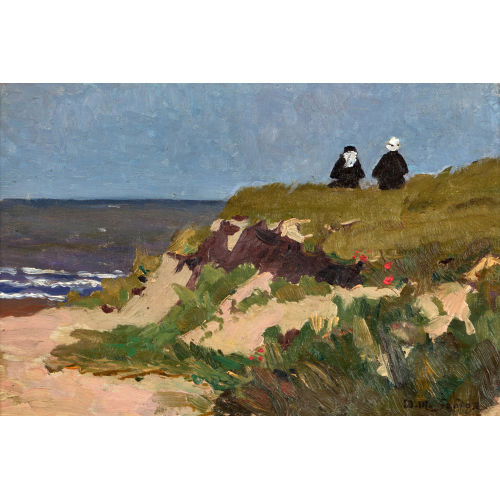 �DOUARD-MARCEL SANDOZ : Sitzende Figuren am Strand (DOBIASCHOFSKY AUKTIONEN AG)