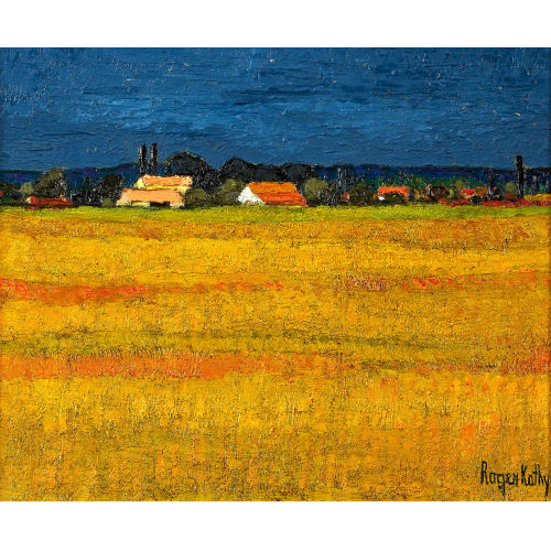 ROGER KATHY : S�dliche Feldlandschaft (DOBIASCHOFSKY AUKTIONEN AG)