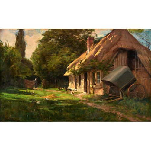 KARL CARTIER : La ferme (DOBIASCHOFSKY AUKTIONEN AG)