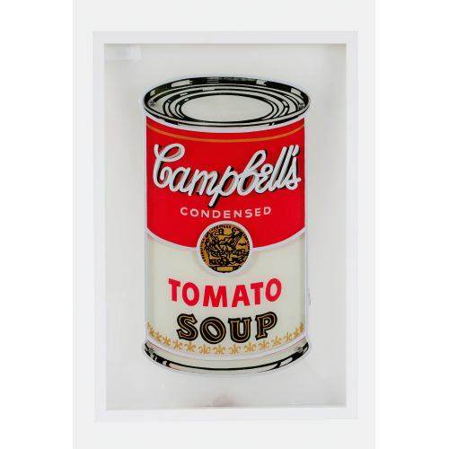 ANDY WARHOL : Leuchtschild 'Campbell's Soup' (DOBIASCHOFSKY AUKTIONEN AG)