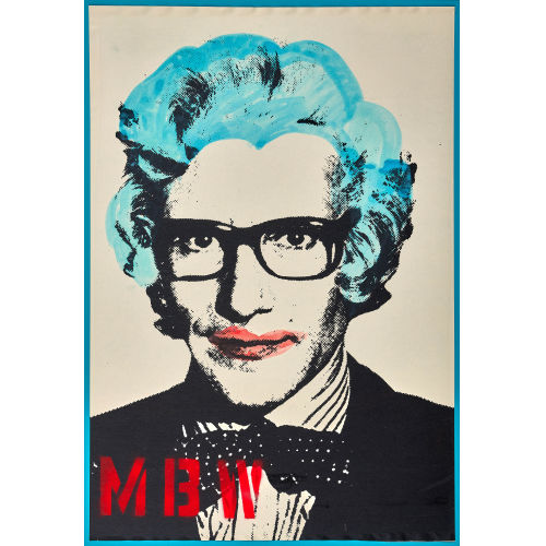 THIERRY) MR. BRAINWASH (EIGENTL. GUETTA : 'Portrait Yves Saint Laurent' (DOBIASCHOFSKY AUKTIONEN AG)