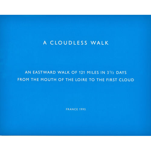 RICHARD LONG : 'A cloudless walk' (DOBIASCHOFSKY AUKTIONEN AG)