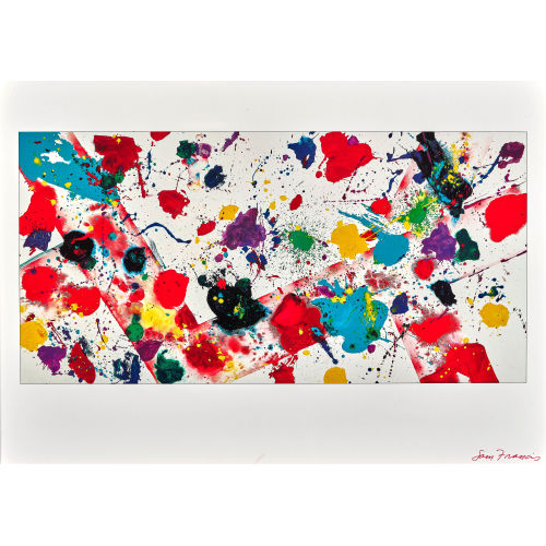 SAM FRANCIS : Ohne Titel (DOBIASCHOFSKY AUKTIONEN AG)