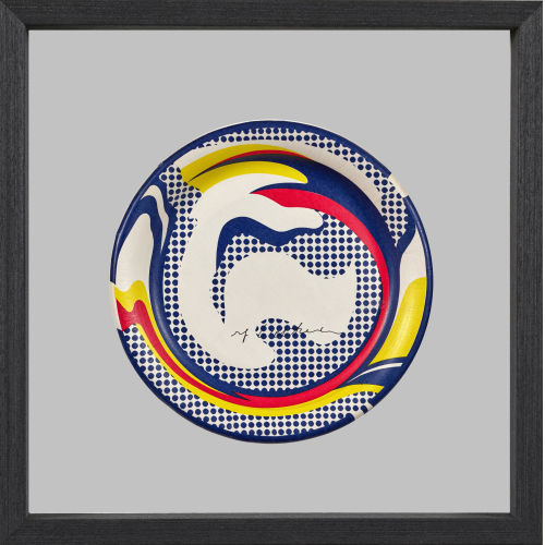 ROY LICHTENSTEIN : 'Paper Plate' (DOBIASCHOFSKY AUKTIONEN AG)