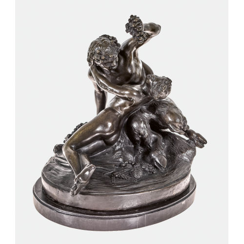 CLAUDE) CLODION (EIGTL. MICHEL : Satyr und Bacchantin (DOBIASCHOFSKY AUKTIONEN AG)