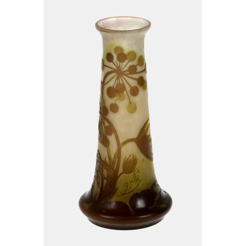 �MILE GALL� : Vase, Nancy, um 1906-1914 (DOBIASCHOFSKY AUKTIONEN AG)