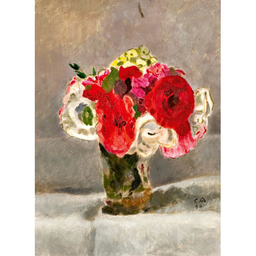 CUNO AMIET : 'Mohn weiss und rot' (DOBIASCHOFSKY AUKTIONEN AG)