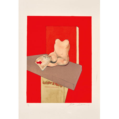 FRANCIS BACON : '�tude du corps humain d'apr�s Ingres' (nach 'Study of a human body after Ingres', 1982) (DOBIASCHOFSKY AUKTIONEN AG)