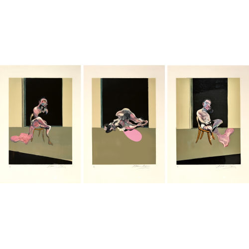 FRANCIS BACON : 'Triptyque Ao�t 1972' (nach 'Triptych August 1972') (DOBIASCHOFSKY AUKTIONEN AG)