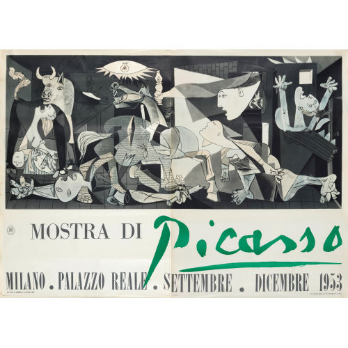 PABLO PICASSO : 'Mostra di Picasso, Milano, Palazzo Reale 1953' (DOBIASCHOFSKY AUKTIONEN AG)