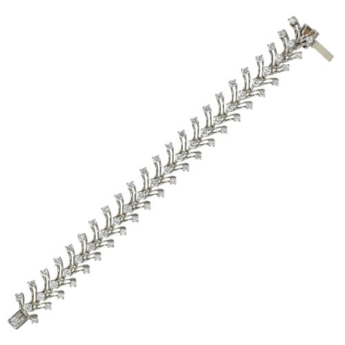 BRILLANT-BRACELET : (DOBIASCHOFSKY AUKTIONEN AG)
