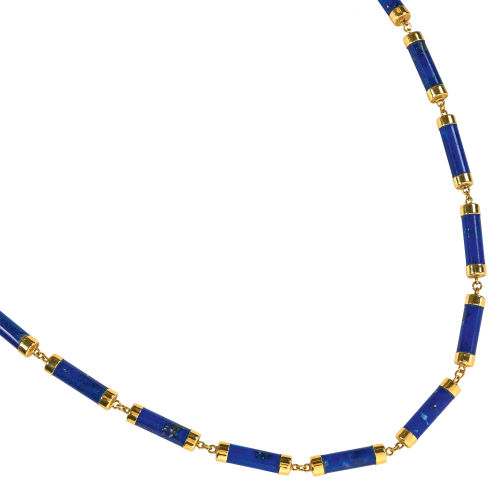 LAPISLAZULI-COLLIER : (DOBIASCHOFSKY AUKTIONEN AG)