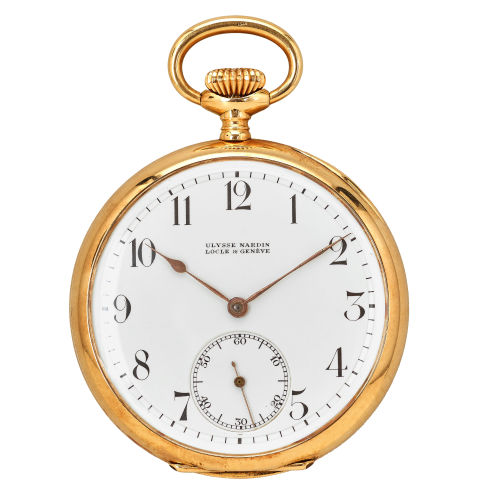 ULYSSE NARDIN : L�pine-Taschenuhr (DOBIASCHOFSKY AUKTIONEN AG)