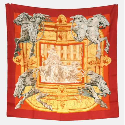 HERM�S : Foulard, 2. H�lfte 20. Jh (DOBIASCHOFSKY AUKTIONEN AG)