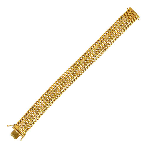GOLD-BRACELET : (DOBIASCHOFSKY AUKTIONEN AG)