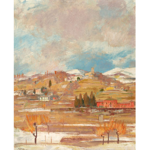 PIETRO CHIESA : 'Sole invernale' (DOBIASCHOFSKY AUKTIONEN AG)