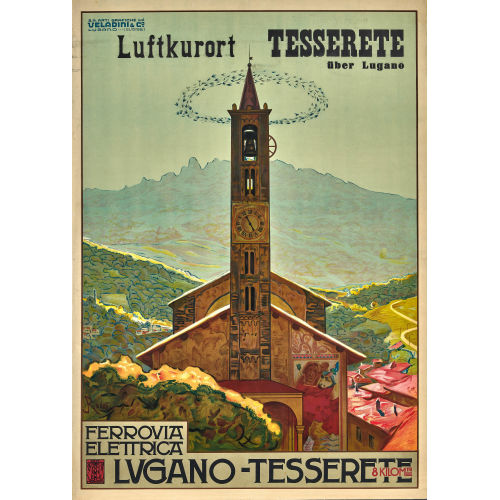 LUIGI ROSSI : 'Lugano-Tesserete' (DOBIASCHOFSKY AUKTIONEN AG)