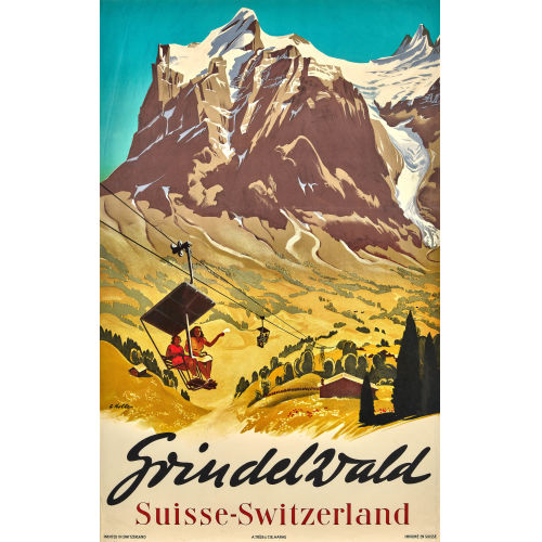 LOUIS KOLLER : 'Grindelwald' (DOBIASCHOFSKY AUKTIONEN AG)