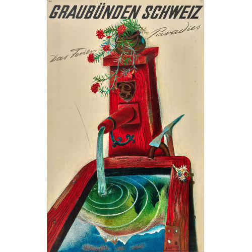 ALOIS CARIGIET : 'Graub�nden Schweiz' (DOBIASCHOFSKY AUKTIONEN AG)
