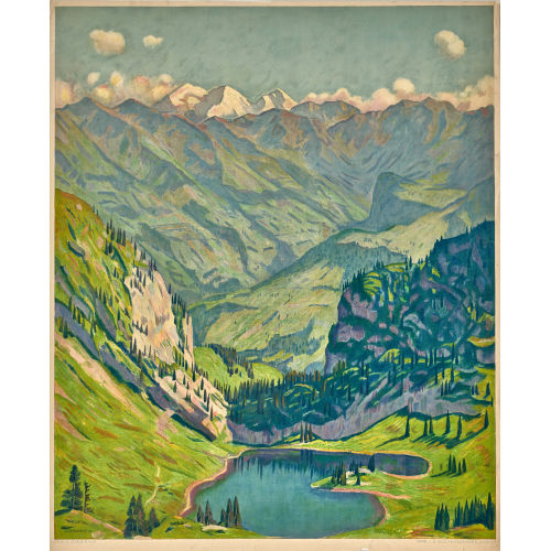 EMIL CARDINAUX : 'Hinterstockersee' (DOBIASCHOFSKY AUKTIONEN AG)