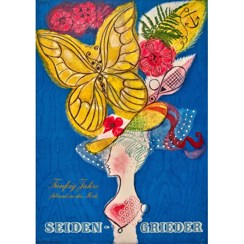 HANS) FIS (EIGTL. FISCHER : 'Seiden-Grieder' (DOBIASCHOFSKY AUKTIONEN AG)